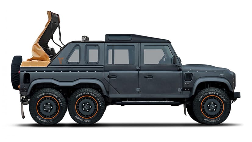 Khan Flying Huntsman 110 6x6 Double Cab Pickup Soft-Top-(top10archives.com)