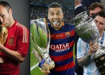 Top 10 Football Players With The Most Trophies In The Word 2023