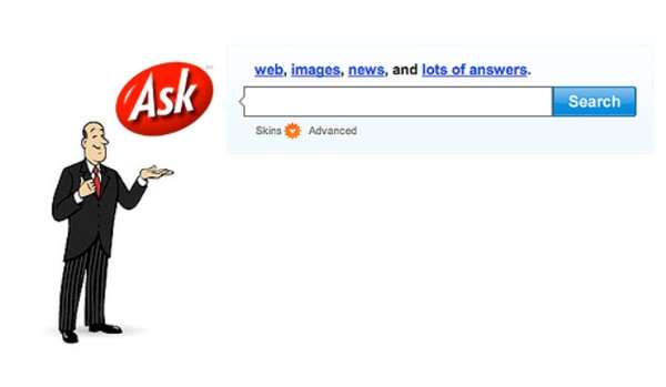 Ask.com Most Popular Search Engines