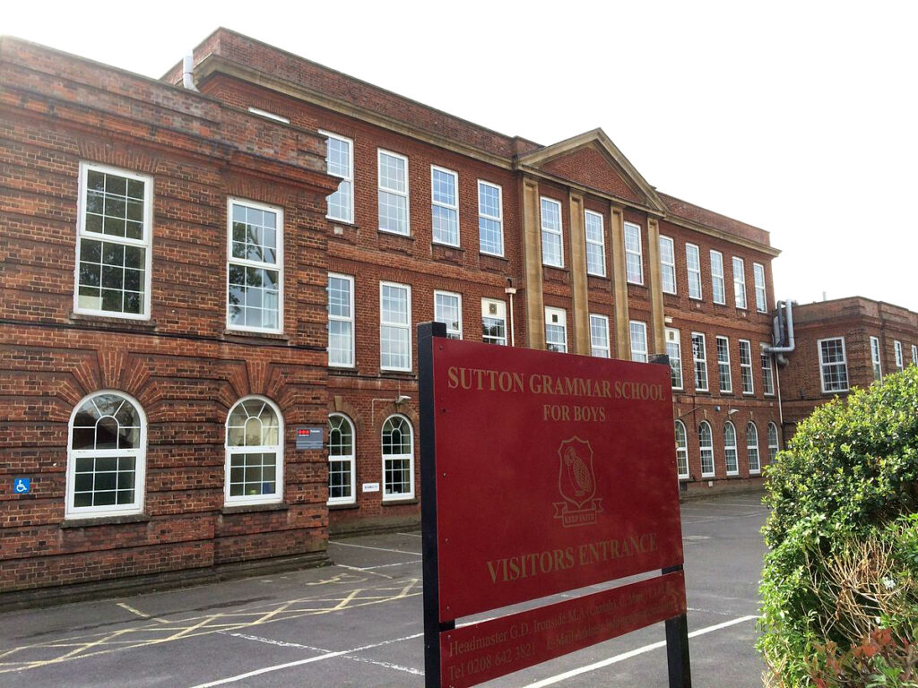 Sutton Grammar School, Manor Lane